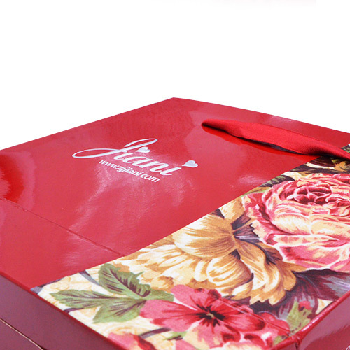 custom made luxury paper shopping gift bag