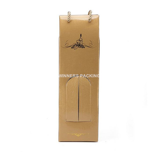 High Quality Wholesale Paper Wine Bags