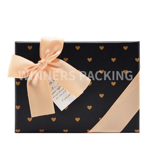 Luxury Small Cardboard Gift Packaging Box, Custom Printed Paper Gift Box