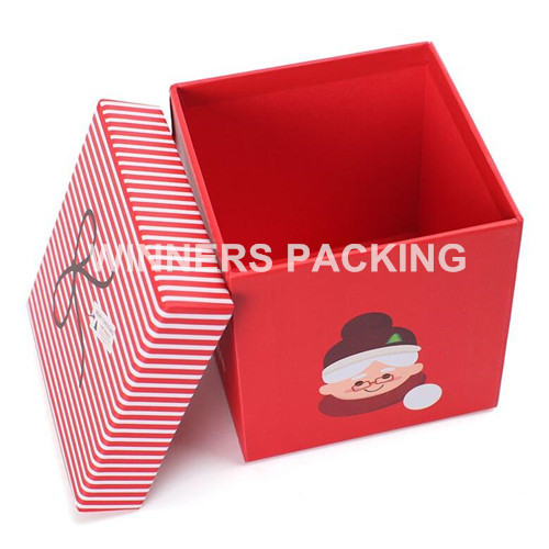 Wholesale Christmas decoration Gift paper box small decorative gift boxes