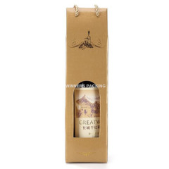 High Quality Wholesale Paper Wine Bags