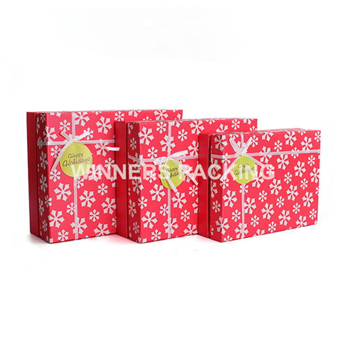 Decorative Cardboard Paper Fancy Christmas gift box