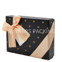 Luxury Small Cardboard Gift Packaging Box, Custom Printed Paper Gift Box