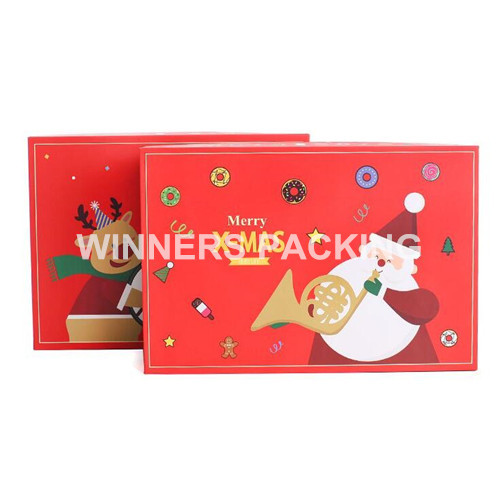 Cheap christmas decorative cardboard paper storage box