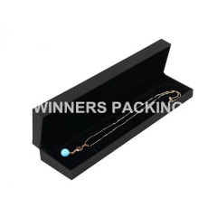 Wholesale Gift Items Jewelry Balck Custom Logo Paper Packaging Box