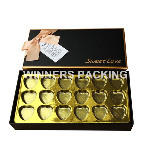 Latest Hot Selling!! Excellent Quality nice design empty chocolate paper box wholesale