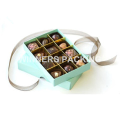 high quanlity custom paper chocolate box