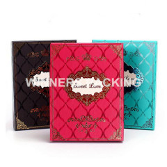 Elegant Luxury Cardboard Chocolate Box/Paper Gift Packaging With Lid