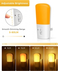 1W Dimmable Dusk to Dawn Sensor LED Night Light