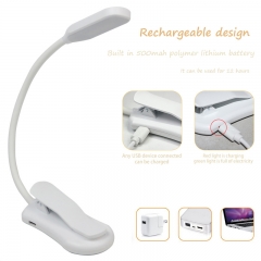 7 leds Rechargeable LED Book Light