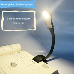 4 leds Rechargeable LED Book Light