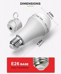 Rechargeable Bulb Red