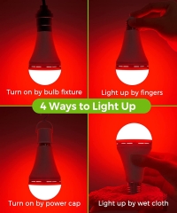 Rechargeable Bulb Red