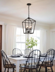 4-Light Farmhouse Chandelier Lighting Fixture