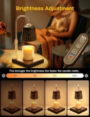 Hollow Style Candle Warmer Lamp With Timer