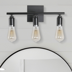 3-Light Wall Sconce Bathroom Mirror Vanity Light