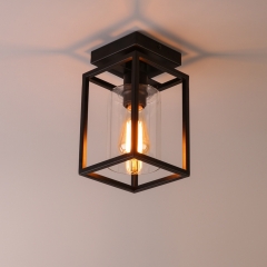 1-Lights Vintage Lantern Ceiling Light