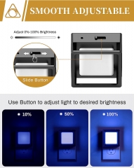 BLUE Color Square Shape LED Night Light