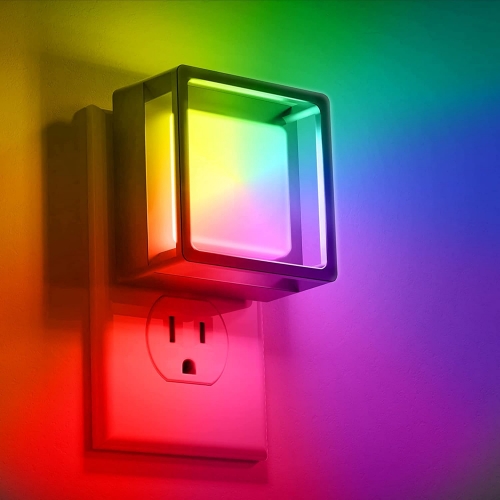 RGB Color-changing Square Shape LED Night Light