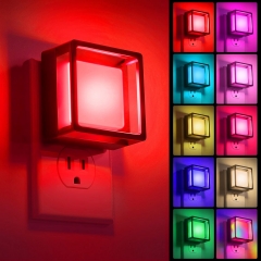 RGB Color-changing Square Shape LED Night Light