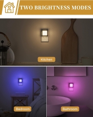 RGB Color-changing Square Shape LED Night Light