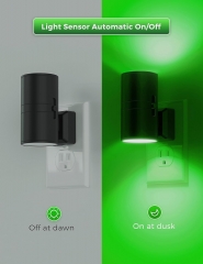 GREEN Light Vintage LED Night Light