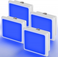 Mini Square BLUE Color LED Night Light