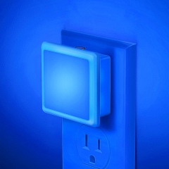 Mini Square BLUE Color LED Night Light