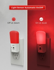 Simple Design RED LED Night Light