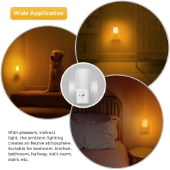 Simple Design Amber 2000K LED Night Light