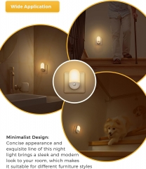 Oval Shape 3000K Motion Sensor Night Light