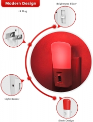 Simple Design RED LED Night Light
