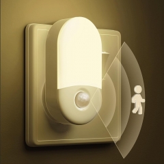 Oval Shape 3000K Motion Sensor Night Light