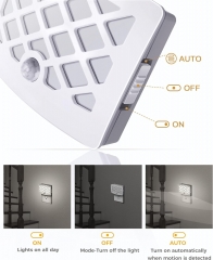 Grid Design 5000K Motion Sensor Night Light