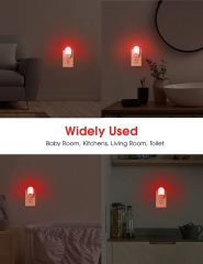 Oval Shape 30/60LM RED LED Night Light