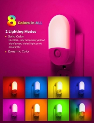 Oval Shape RGB LED Night Light