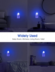 Oval Shape 30/60LM BLUE LED Night Light