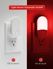 Oval Shape 30/60LM RED LED Night Light