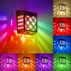 Retro Hollow RGB LED Night Light