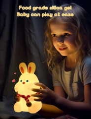 Silicone BUNNY RGB Cute Night Light