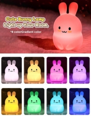 Silicone DUCK RGB Cute Night Light