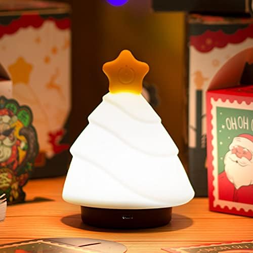 Silicone CHRISTMAS TREE RGB Cute Night Light