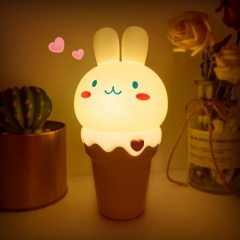 ICE CREAM BUNNY RGB Cute Night Light