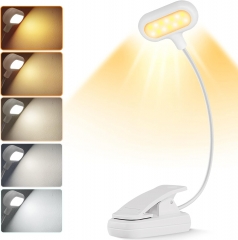 White Color Rechargeable LED Book Light