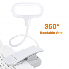 White Color Rechargeable LED Book Light