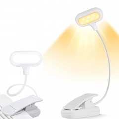 White Color Rechargeable LED Book Light