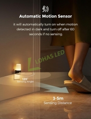 Cylider Motion Sensor 3000K LED Night Light