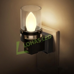 Black Shell 3000K LED Night Light