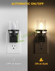 Black Shell 3000K LED Night Light