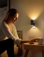 Cylider White Motion Sensor LED Night Light